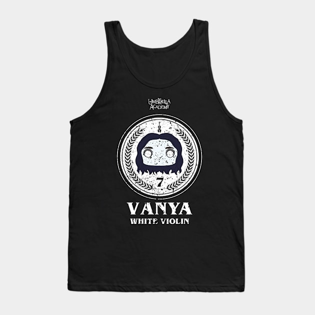 UMBRELLA ACADEMY 2: VANYA WHITE VIOLIN Tank Top by FunGangStore